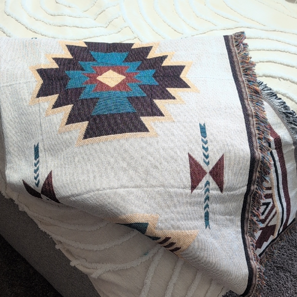 COPY - Southwestern Patterned Throw Blanket